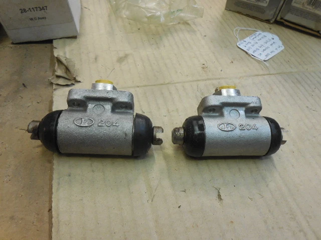 Juego de cilindros de rueda de freno trasero 1987-90 para Nissan Sentra 28-117347 Foto 3 de 4