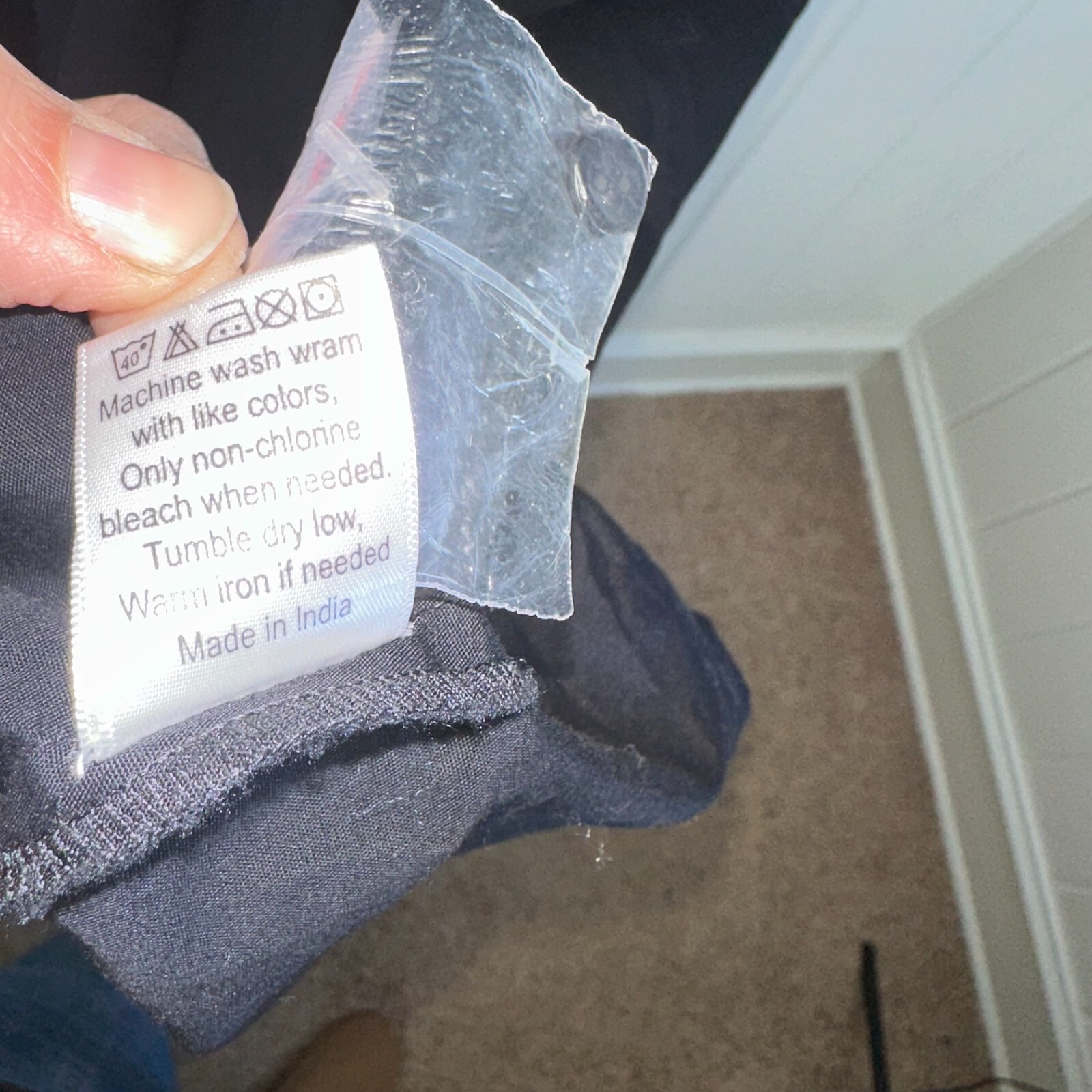 MILLE Resort and Travel Dress  Small Black Celeste 100% Cotton Dress Classic