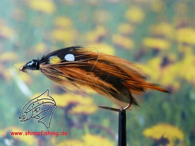 Streamer '' Kennebago ''  3er Set, auf Schonhaken, barbless hook