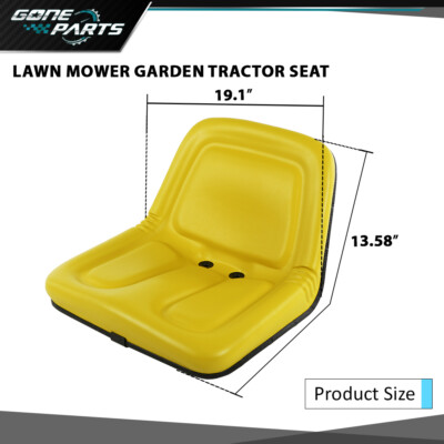 Sedile Smart 450 Sedile Per Trattorino Rasaerba John Deere Giallo - Foto 4