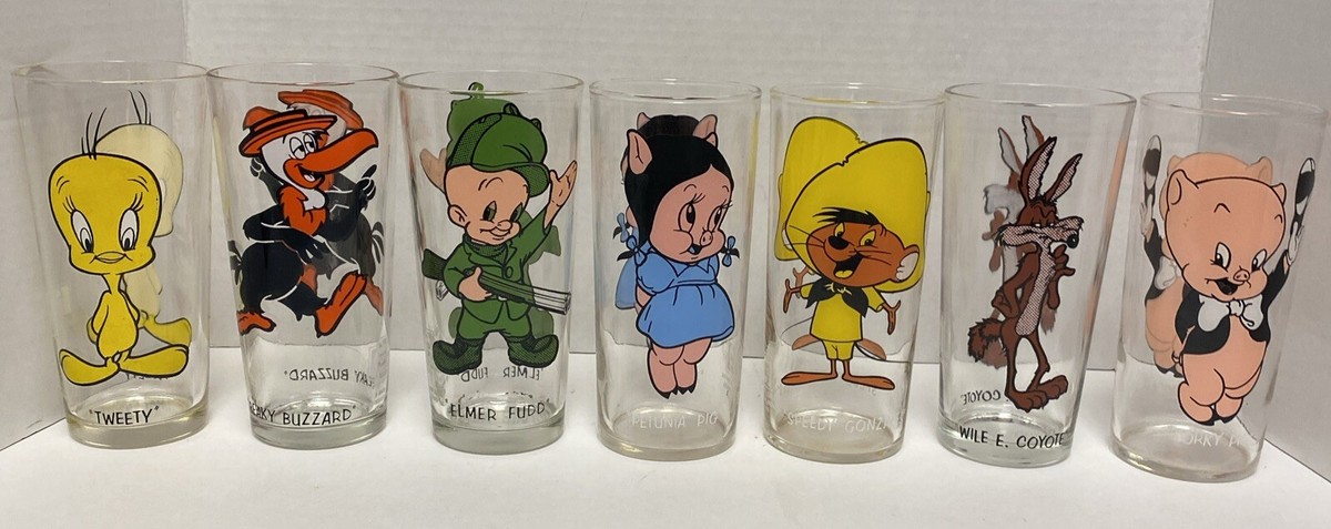 1973 Vintage Warner Brothers Looney Tunes Pepsi glasses (7) | eBay
