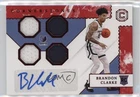2019 Panini Chronicles Rookie Cornerstones Red Obsidian Brandon Clarke Auto 14rh