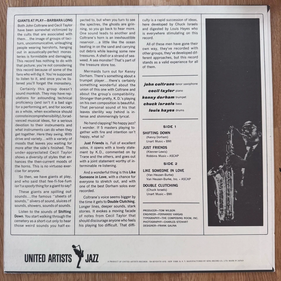 John Coltrane ‎– Coltrane Time Japanese Reissue 1976 Foto 2 de 4