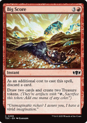 Big Score 0206 Common Commander: Tarkir Dragonstorm NM MTG