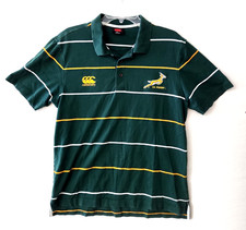 South Africa Rugby Canterbury CCC Sasol Short Sleeve Size XL
