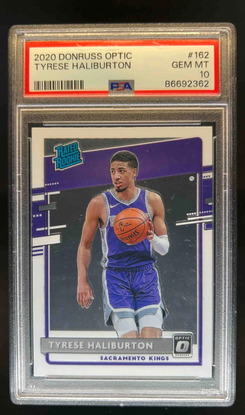 Tyrese Haliburton trading card