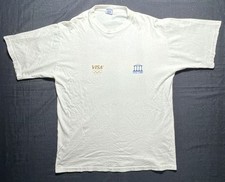 Vintage 90s Torneo Nacional de Squash VISA Aval Card Promo T-Shirt