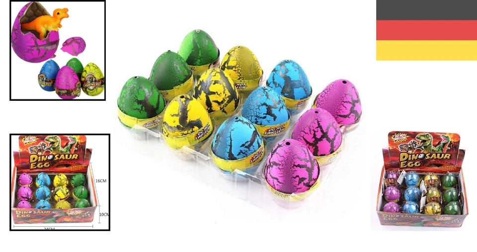 Dinosaurier Ei Kinder Spielzeug, magisch, Wasser, Lernspielzeug, Geschenk - Bild 2 von 4