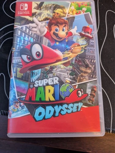 Super Mario Odyssey - For Nintendo Switch. In case with booklet.