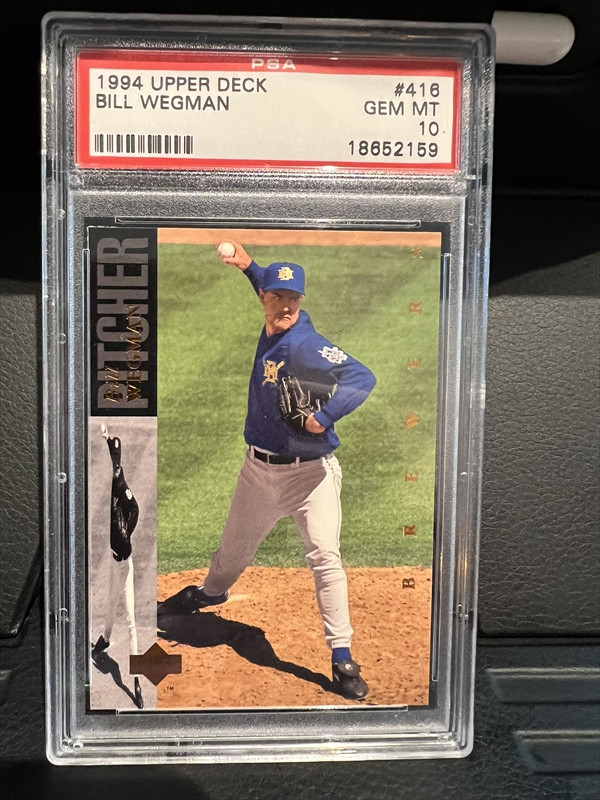 1994 Upper Deck Bill Wegman #416 Psa 10 1 of 1 
