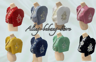 Modern Filipiniana Crop top Bolero Candy Crush Fabric