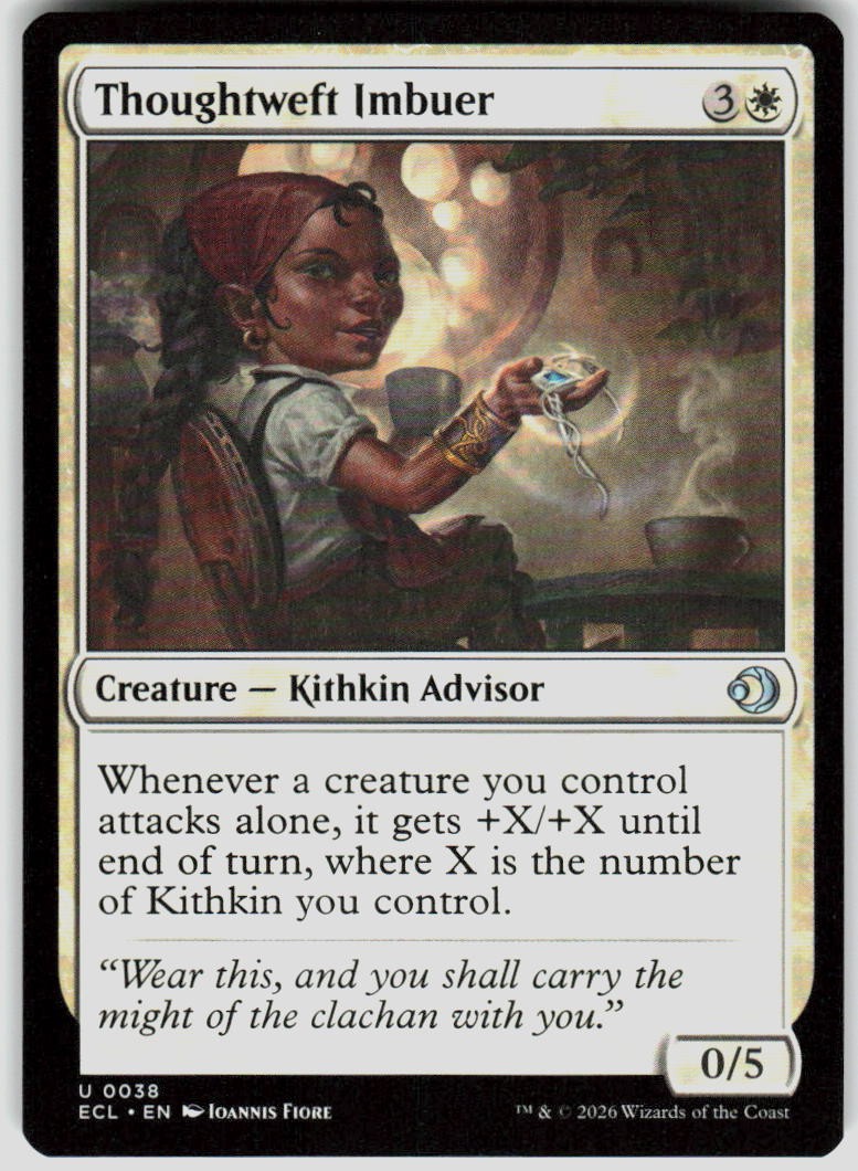 Thoughtweft Imbuer 38 Lorwyn Eclipsed Magic the Gathering