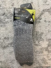Smartwool New Merino Wool Socks Size XL Irregular Design Hunt Cushioning
