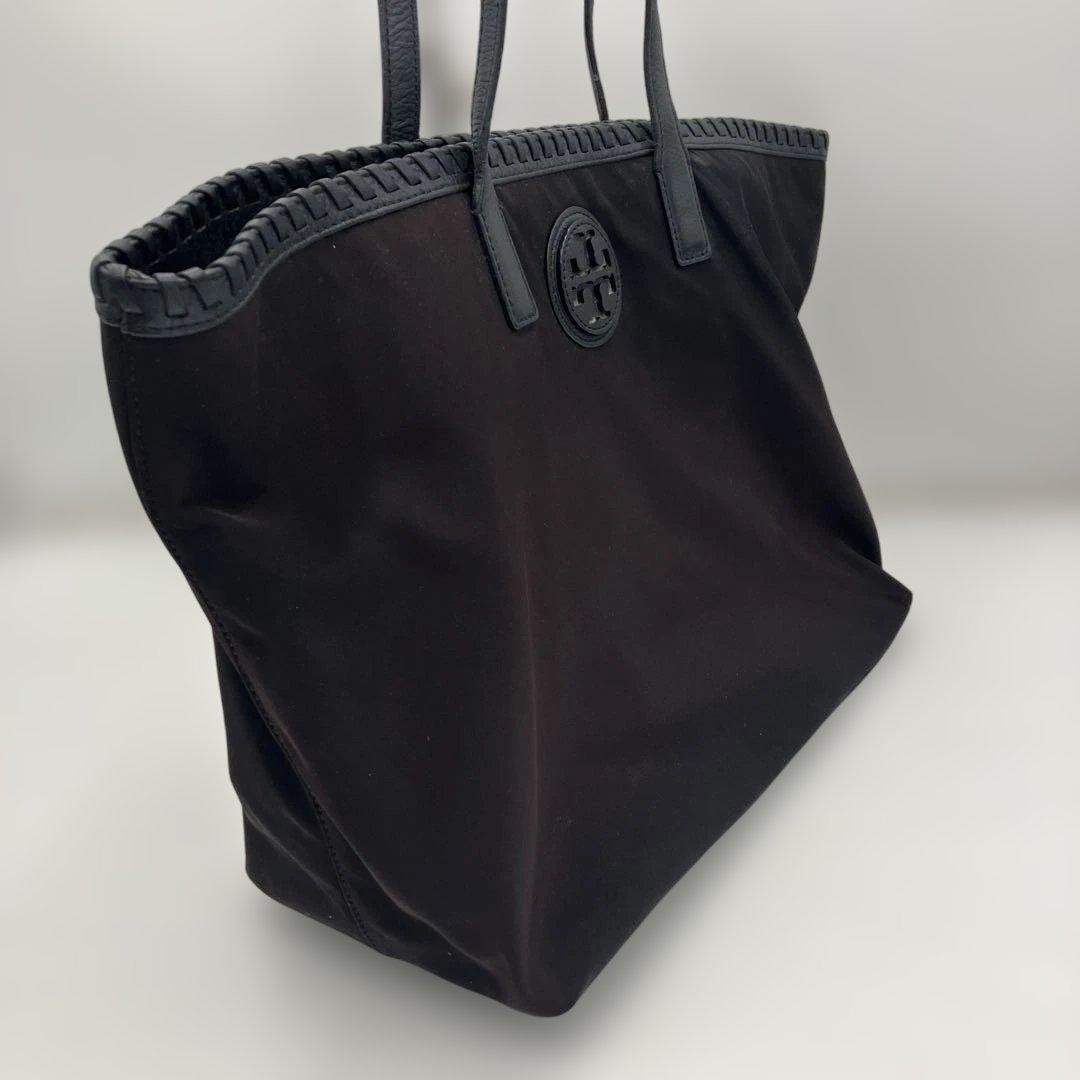 Tory Burch Tote Bag Shoulder Bag Nylon Black Women's From Japan thumbnail 4