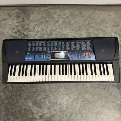 1998 Casio CTK-519 Electronic Keyboard Synthesizer w/100 tones rhythms songs