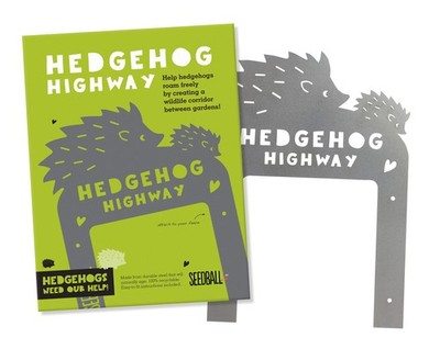 Seedball Steel Hedgehog Highway | As Seen on TV - Wild London | Perfect... 
