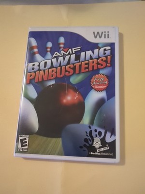 AMF Bowling: Pinbusters (Nintendo Wii, 2007) VG Condition... 
