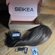 SEIKEA Cheer Ponytail Hair Piece, 100% Super Protein Fiber Straight Cheerleader