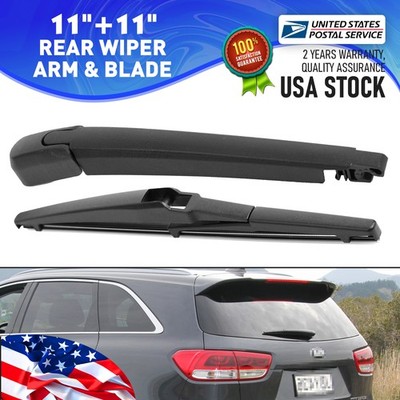 11''+11'' Highly clean Rear Window durable Rear Windshield Wiper Arm & Blade KIT