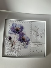 Handmade Luxury  Birthday Card  In Box Personalised