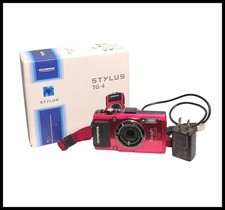 OLYMPUS Stylus Tough TG-4 16MP F2.0 Waterproof Digital WIFI Camera Red