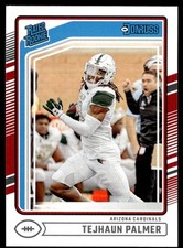 2024 Donruss Tejhaun Palmer Rookie Arizona Cardinals #384