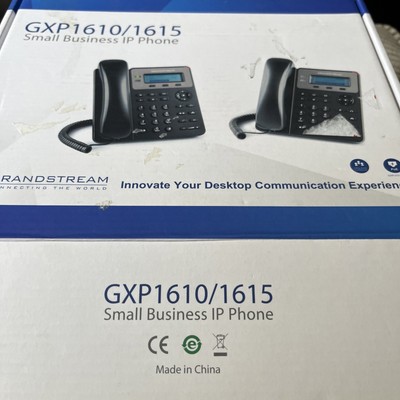 Grandstream GXP1615 Business IP Phone - Black Works Very Nice Condition