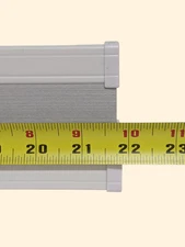 22" x 60" White Cordless Cellular Honeycomb Shade Light Filtering