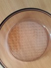 Corning Visions Ware Amber Glass 7" Waffle Bottom Skillet Pan Excellent Conditio — photo 4