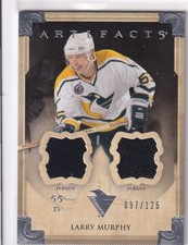 13/14 UD ARTIFACTS LARRY MURPHY DUAL GAME JERSEY /125 #48