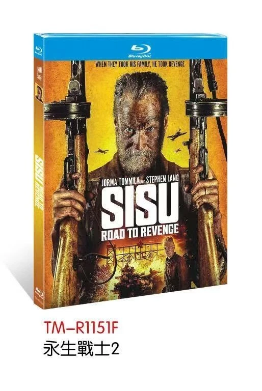Sisu: Road to Revenge(2025)BD All Region New Box Set NEW IN STOCK & FAST SHIP~-