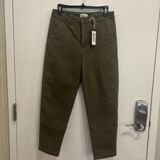 Alpine Design Women's SIZE 6 Barrel Pant in Vintage Olive - NWT