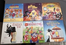 LASER DISC LOT VARIOUS  TITLES SEE PHOTOS  LOT OF 6