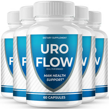 Uroflow for Men Capsules, URO Flow for Prostate Pills 5 Pack 