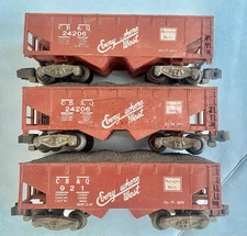 3 Everywhere West Burlington Route S Gauge Coal Cars
