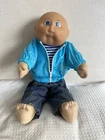 Vintage Cabbage Patch HM2 Freckles Tall Bald Blue Eyes Jesmar Outfit