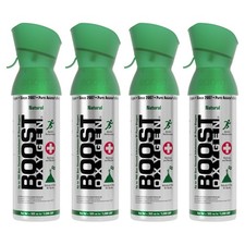Boost Oxygen Medium Natural 5L Canister  Respiratory Support for Aerobic Rec...