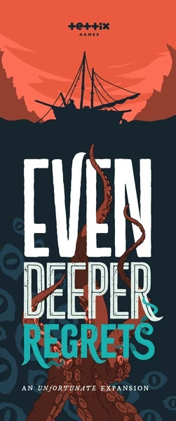 Even Deeper Regrets Board Game New Sealed