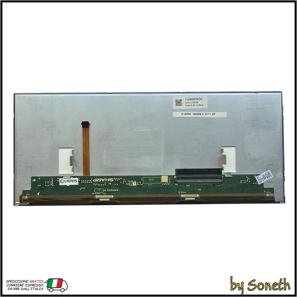 SCHERMO LCD DISPLAY NAVIGATORE RADIO PER BMW X3 F25 - Immagine 3 di 4