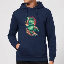 Image of Official Aquaman Xebel Hoodie Adults Navy