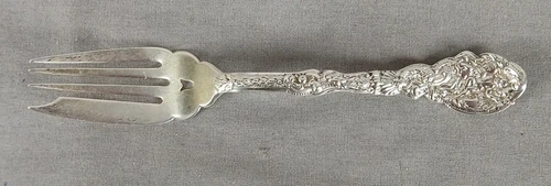 Antique Gorham Versailles Pattern Sterling Silver 6 Inch Pastry Fork