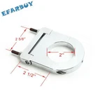 Billet Chrome 2.5 Inch Steering Column Drop for 2 Inch Swivel Column Hot Rod