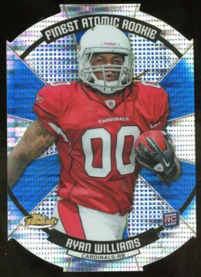 2011 Topps Finest Ryan Williams Rookie Atomic Refractor Arizona Cardinals RC