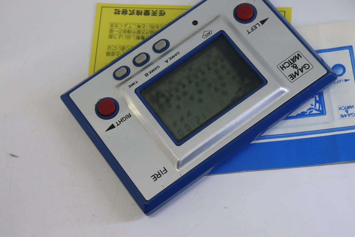 初期モデル　超美品　 GAME & WATCH FIRE (RC-04) Nintendo Game & Watch - FIRE (RC-04) Unboxing and Gameplay