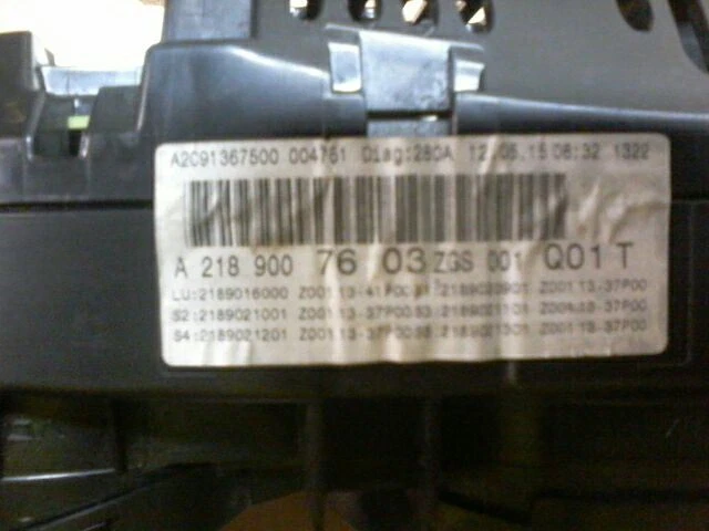 Cuadro velocímetro Mercedes Benz CLS400 2015-2016 A2189007603 compatible con 12-18 CLS550 Foto 4 de 4