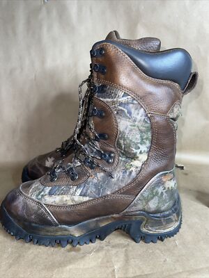 Bottes de chasse homme BRAHMA - Chêne mousse camouflage Thinsulate isolant 200 g