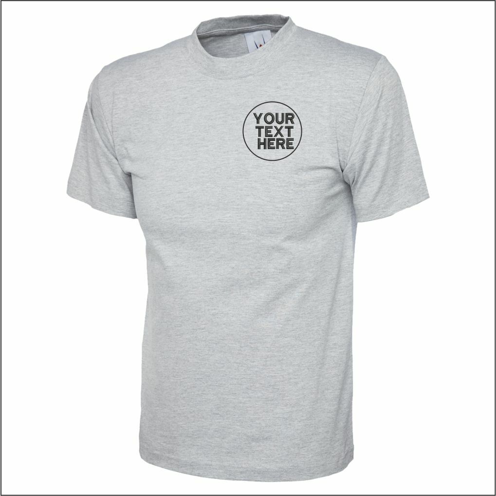 T-shirt Uomo Initiale Centrata Ricamata Personalizzata | Monsieur TSHIRT - Foto 6