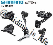 Shimano GRX RX810 2x11-Speed Gravel Groupset ST-RX810 BR-RX810 RD FD RX810 4Pc