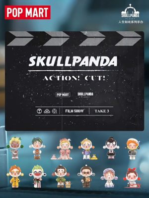 POP MART Skullpanda Action! Cut! Series Figures Confirmed Blind