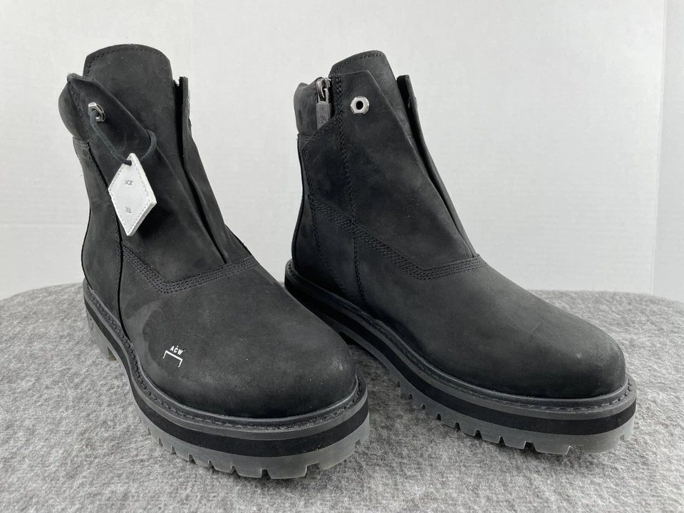 Timberland x A-COLD-WALL ACW 6 pulgadas cremallera lateral botas negras para mujer talla 7,5 NUEVAS Foto 2 de 4
